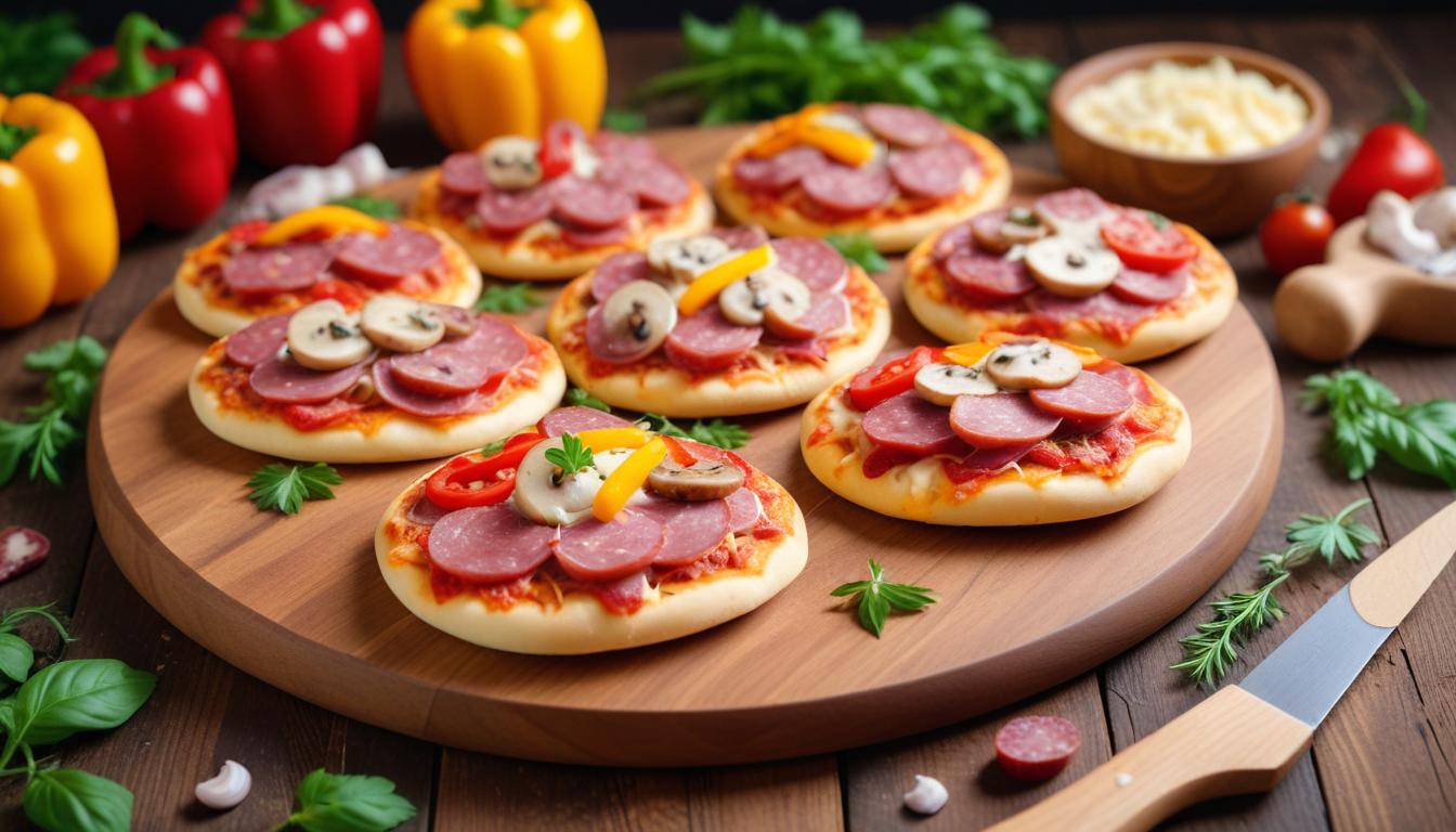 Rengârenk Mini Pizzalar
