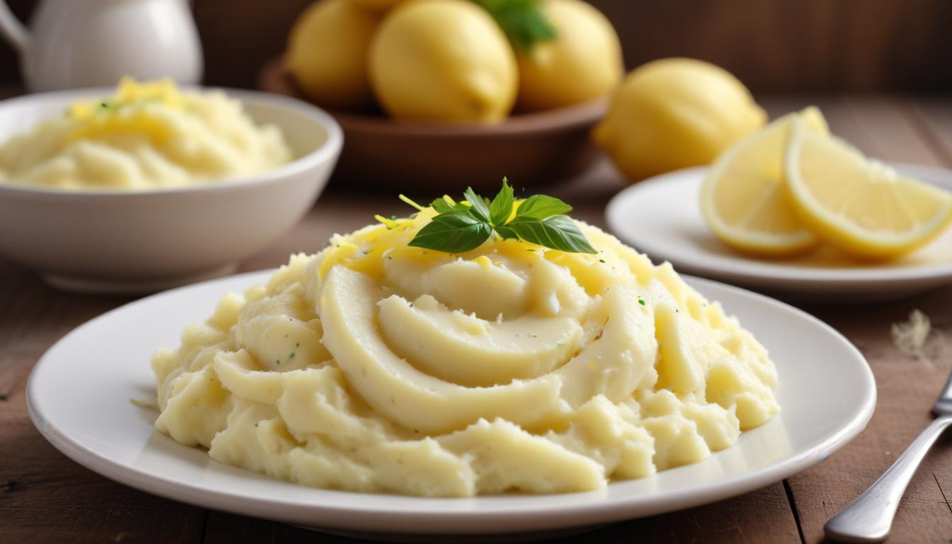 Limonlu Patates Püresi: Ferahlatıcı Bir Yan Lezzet