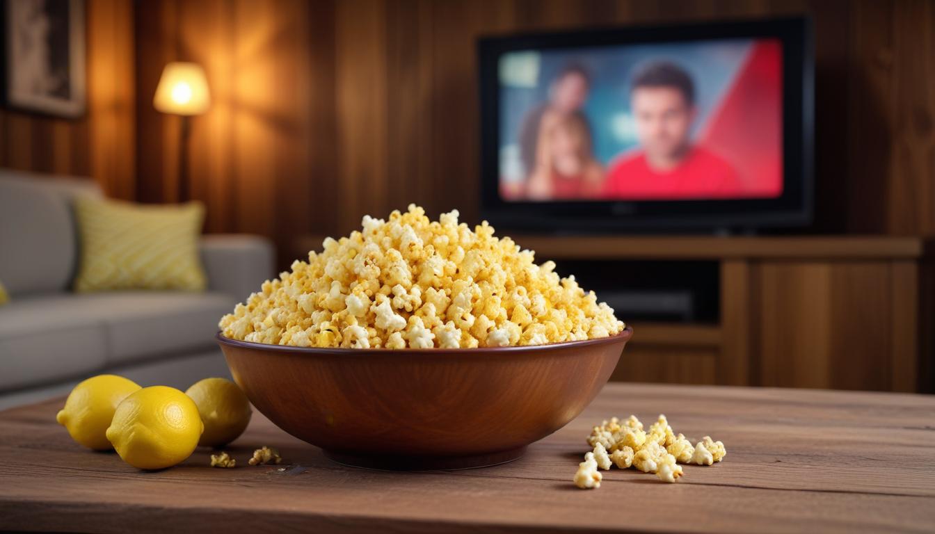 Zesty Spicy Lemon Popcorn: A Unique Snack