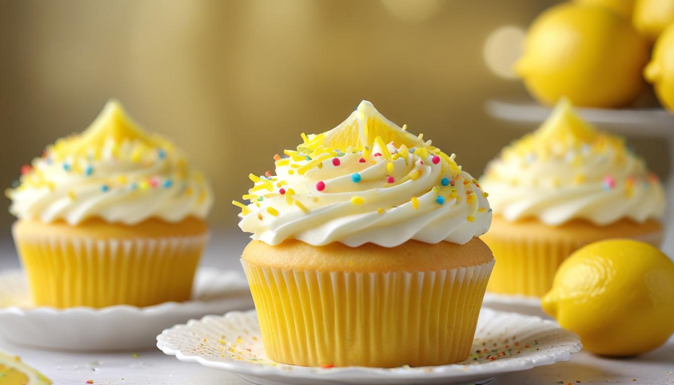Limon Kremalı Cupcake Tarifi: Sokak Lezzetlerini Evde Yaşatın