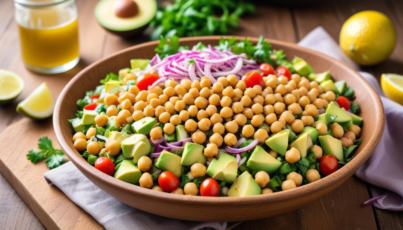 Yenilikçi Avokado Ve Nohut Salatası