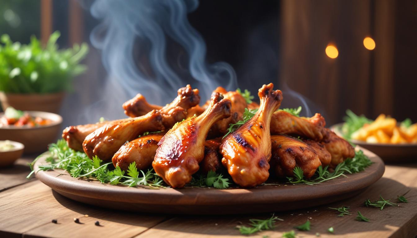 Mangal Keyfi: Baharatlı Tavuk Kanat Tarifi