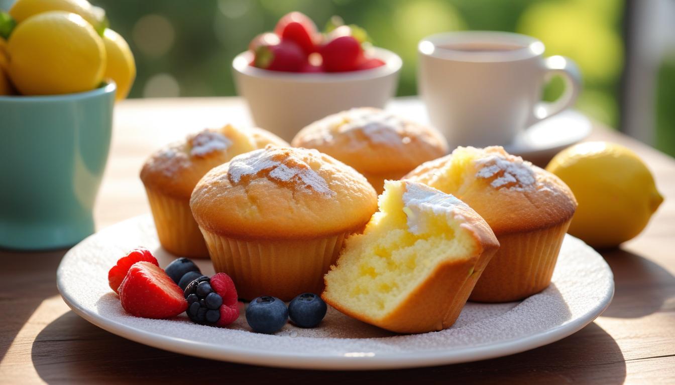 Ferahlatıcı Limon Muffin Tarifi