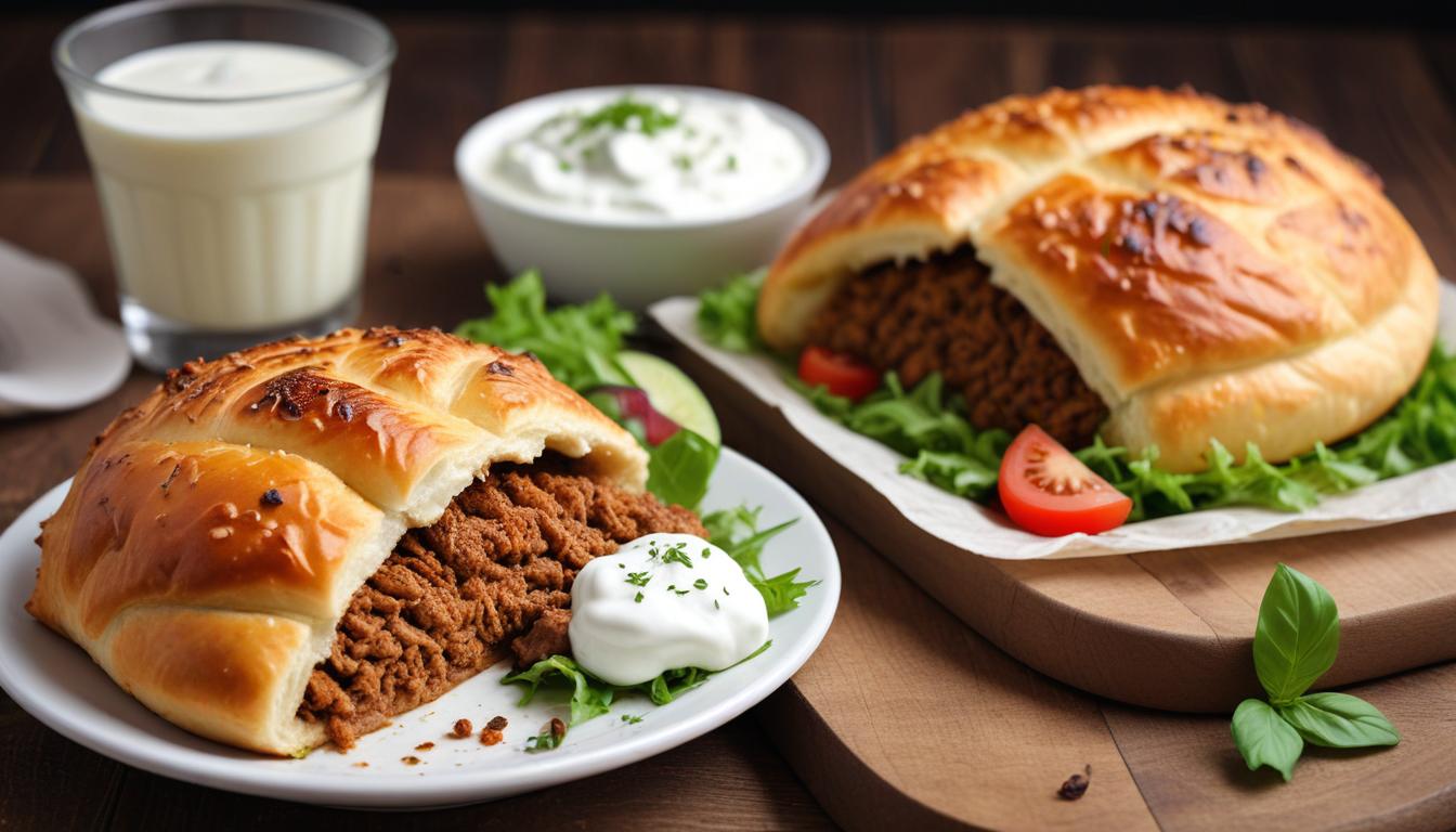 Çıtır Sokak Usulü Kıymalı Kol Böreği Tarifi