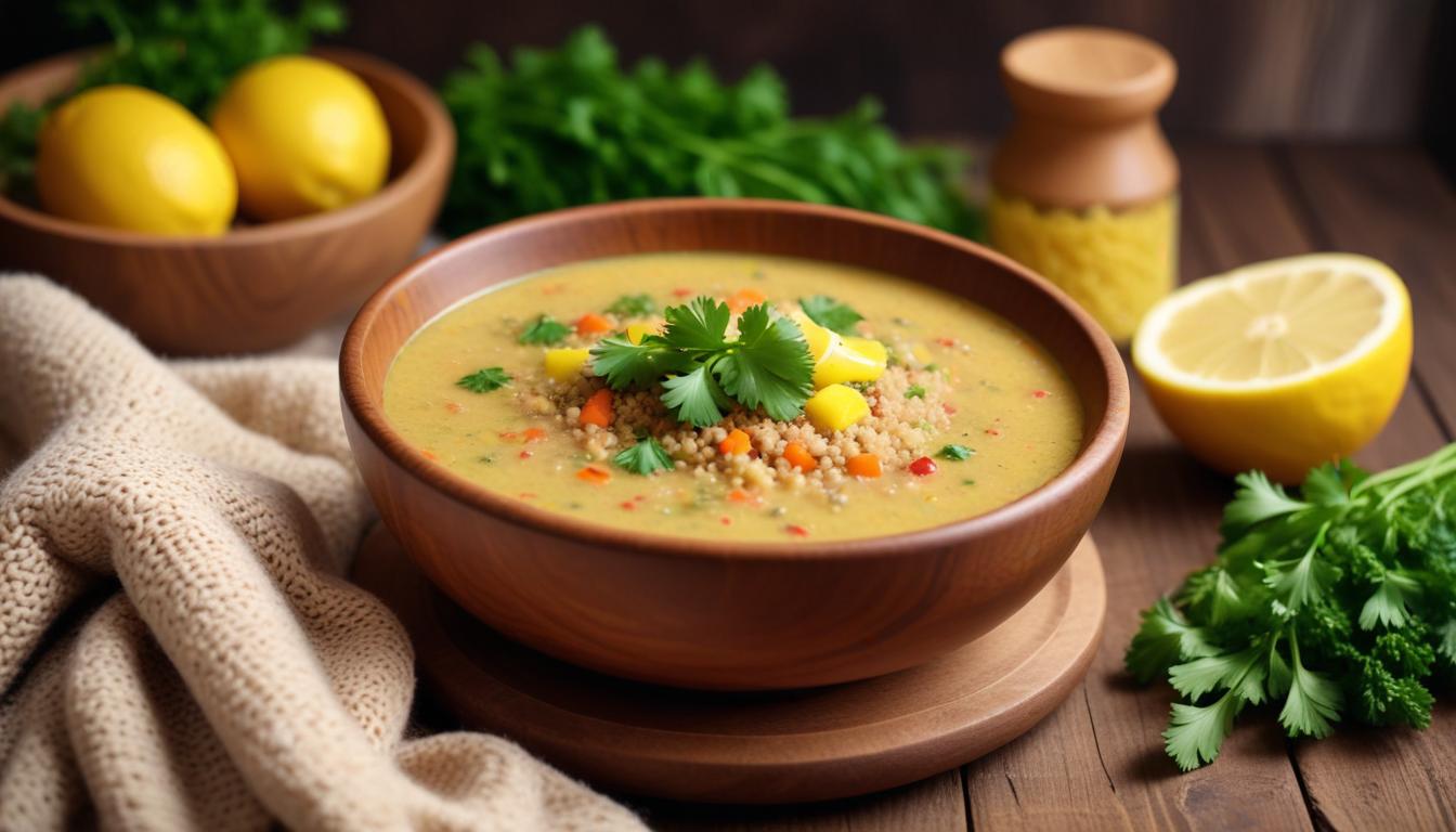 Besleyici Kinoa Çorbası: Glutensiz Bir Lezzet