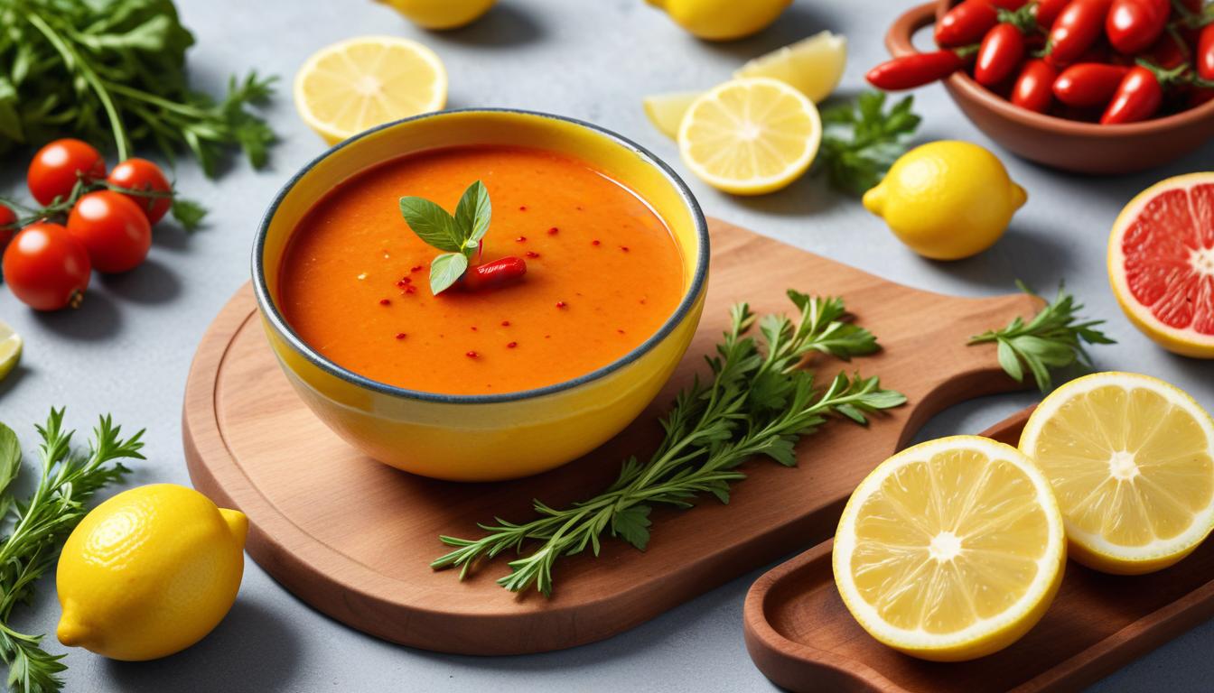 Limonlu ve Acılı Sosun Lezzetli Reçetesi